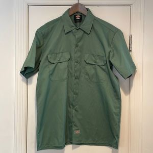 Dickies icons green medium shirt short sleeve